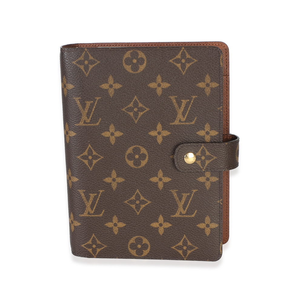 Louis Vuitton Monogram Canvas Small Ring Agenda Cover
